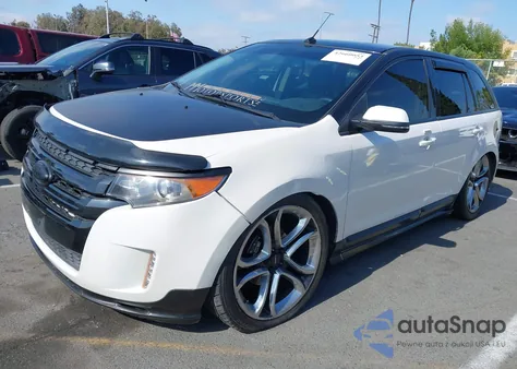 2014 Ford Edge Sport from USA, damaged, VIN 2FMDK3AK2EBB18453